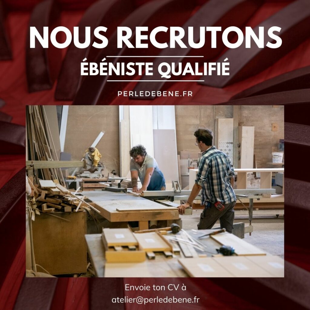 recherche ébéniste qualifié