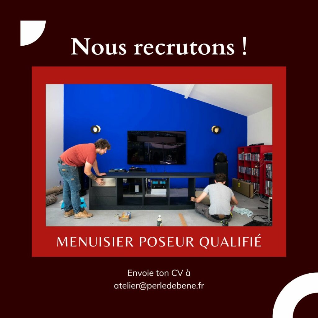 recherche menuisier poseur qualifié